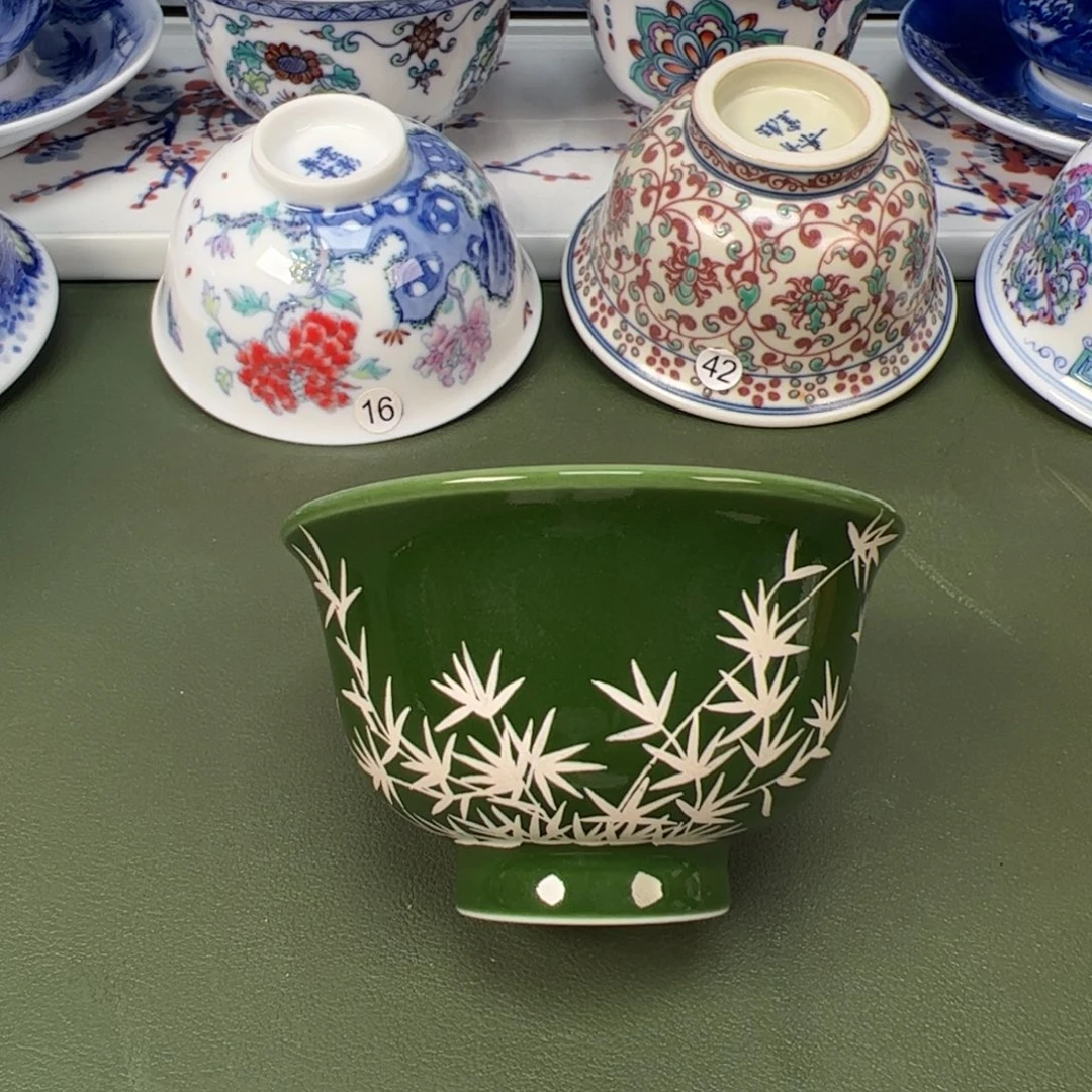 陶瓷景德镇纯手工纯手绘茶具木木7