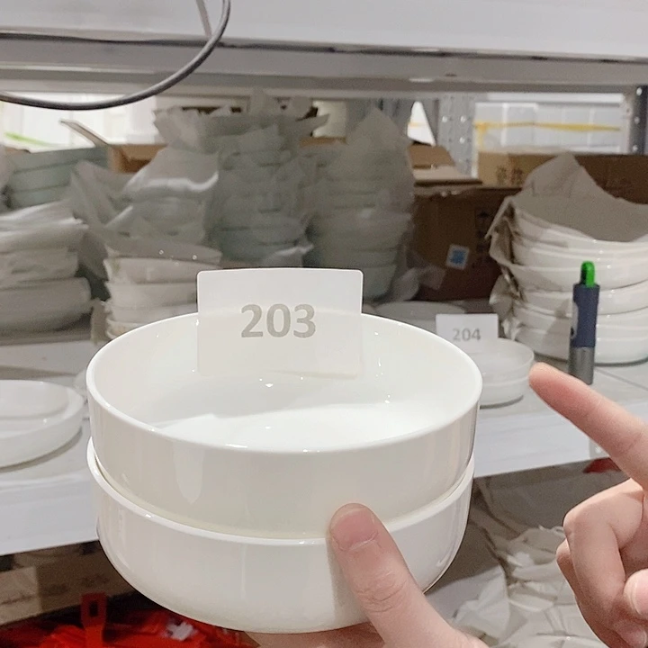 白瓷老白泥6寸炖碗2个装