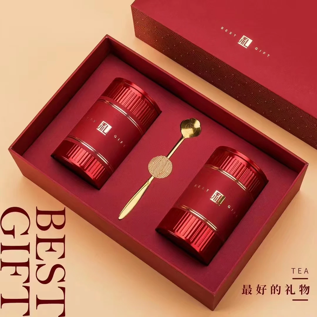 福建大红袍茶叶礼盒装80g*2罐共160g