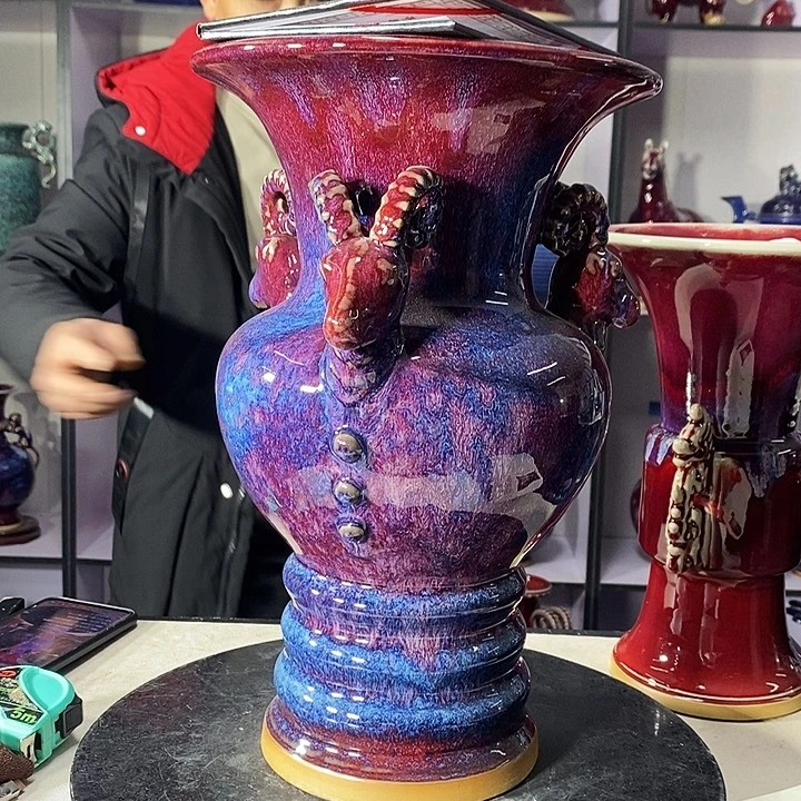 瓷片中国神垕精品钧瓷