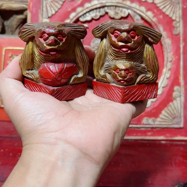 红***丰木木雕工艺品摆件
