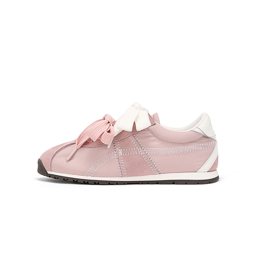 真皮德训鞋2025新款平底休闲女鞋阿甘芭蕾舞鞋德训女鞋