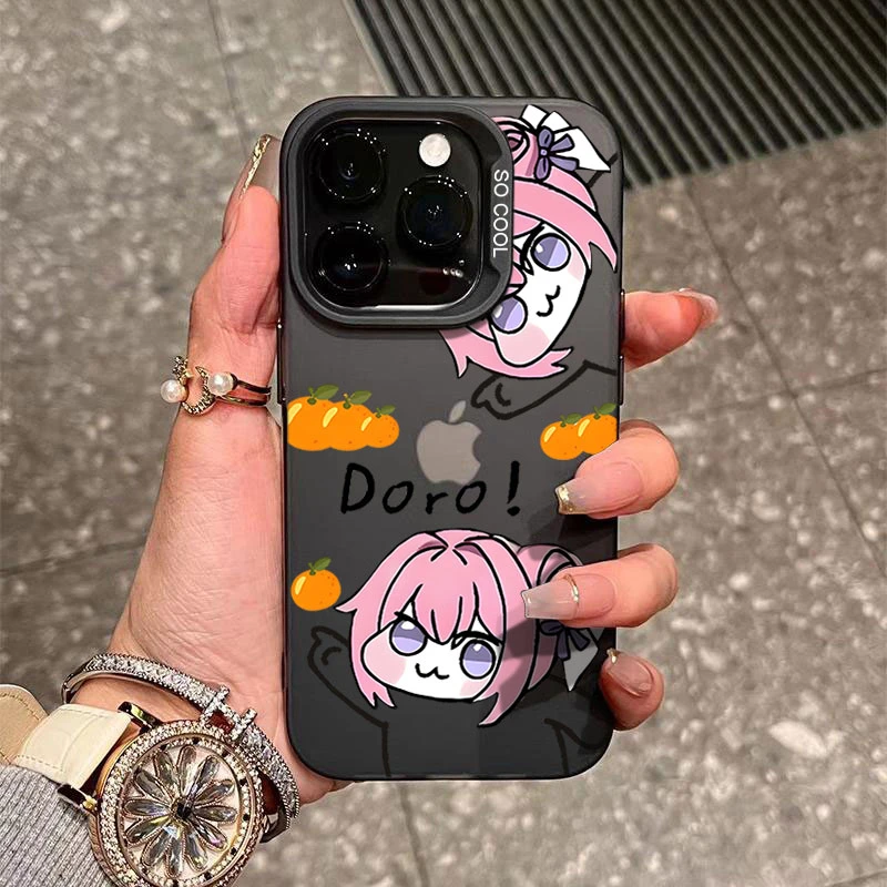 DORO铸币大头适用苹果16/15手机壳iphone14Promax元气13软胶1211x