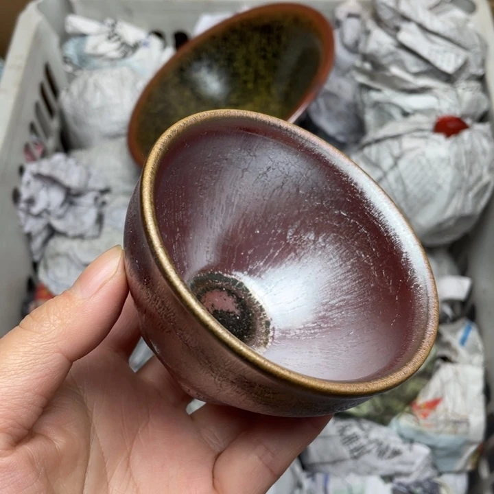 茶盏建窑建盏主人杯
