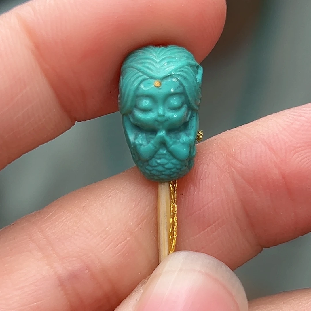 绿松石珠宝奇石未镶嵌