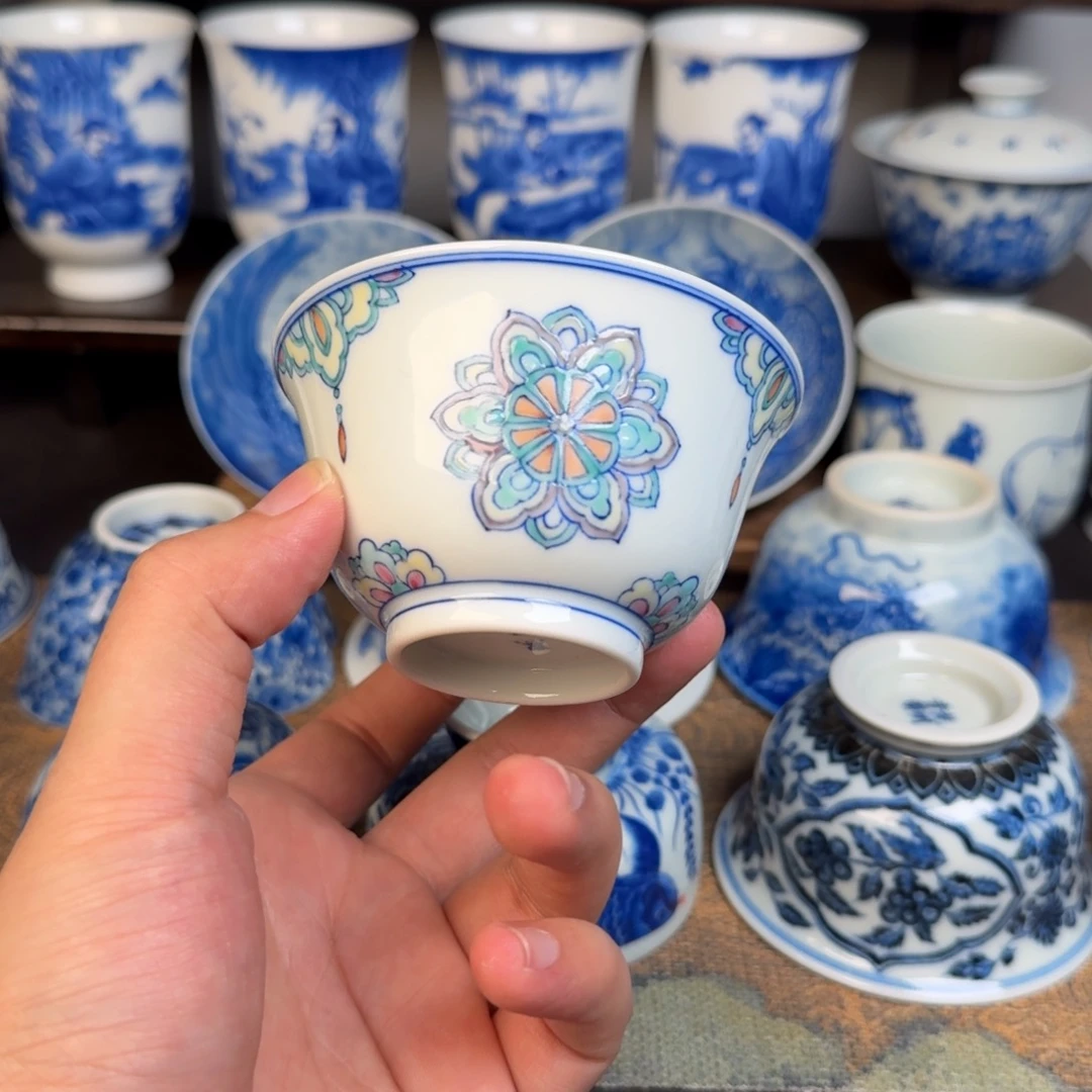 林***神景德镇手工手绘茶器