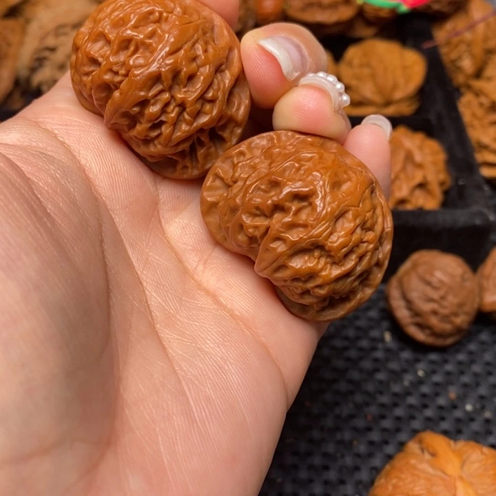 吊坠文玩核桃秦岭野生53