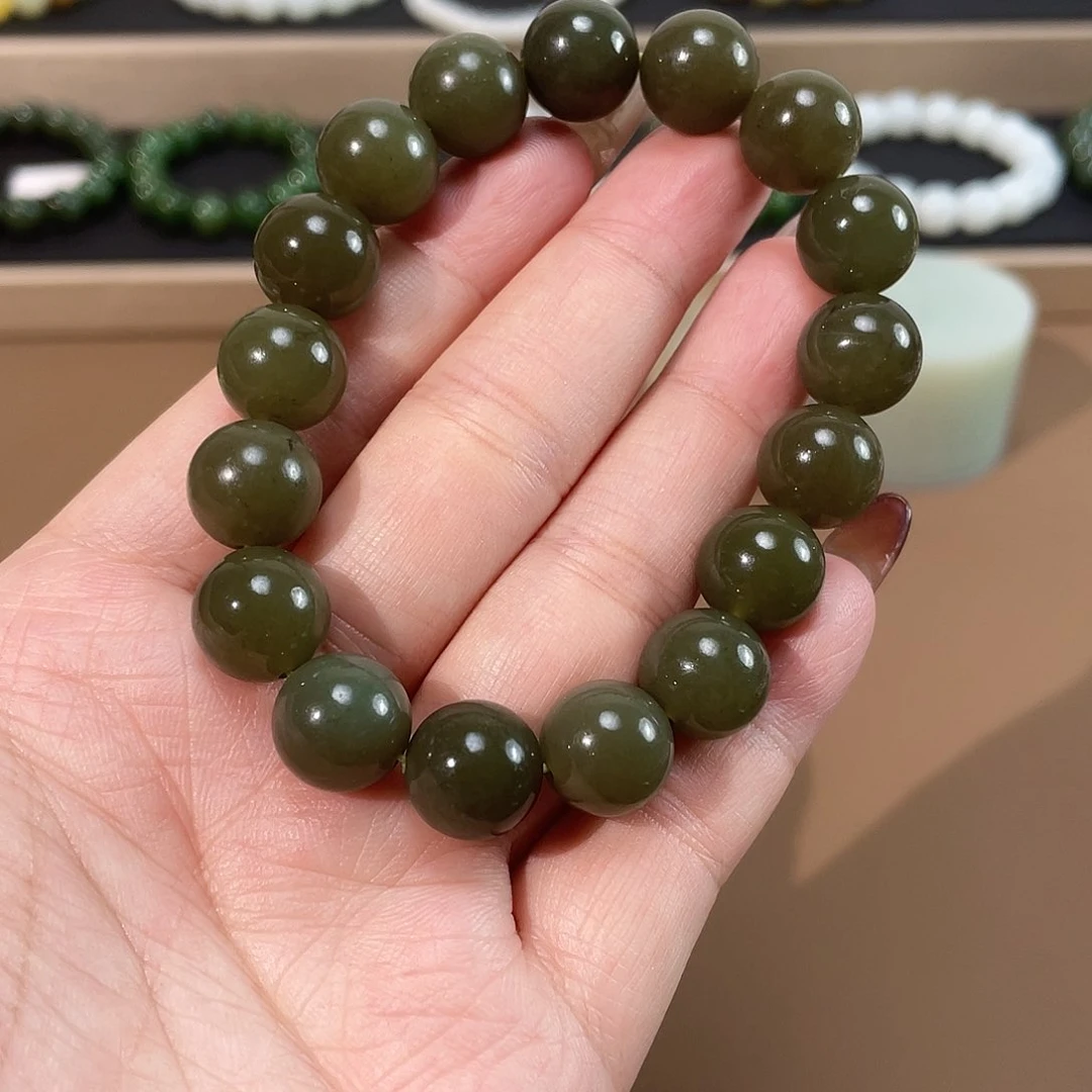 和田玉手链未镶嵌