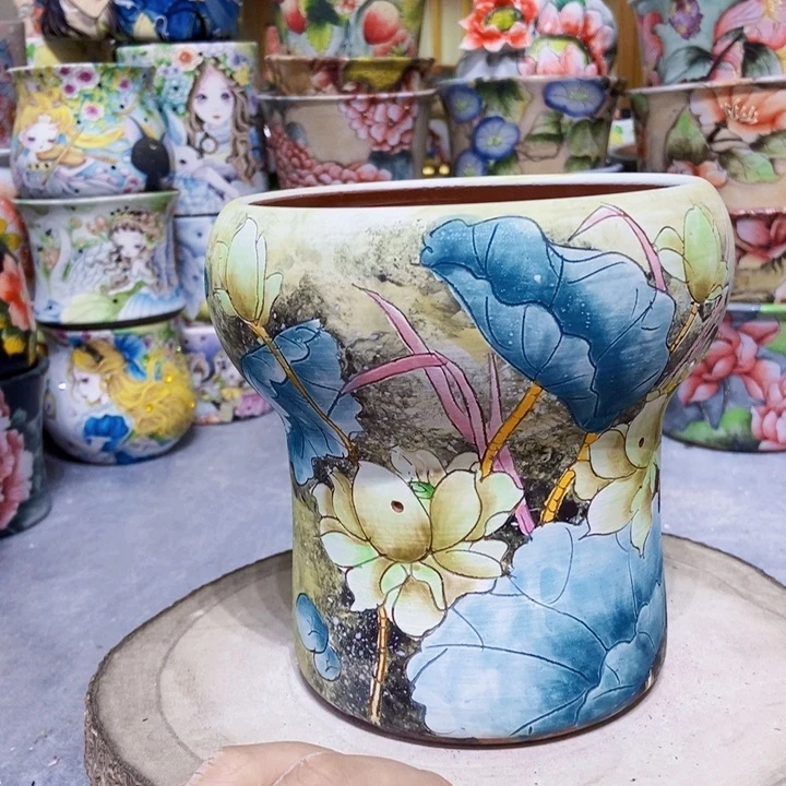 景德镇艺术手绘作品