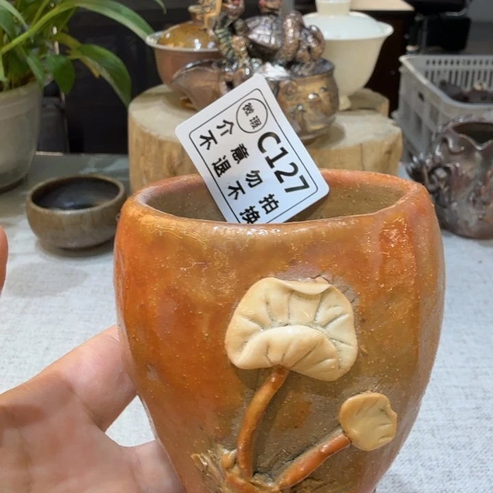 陶盘柴烧福利新品多多