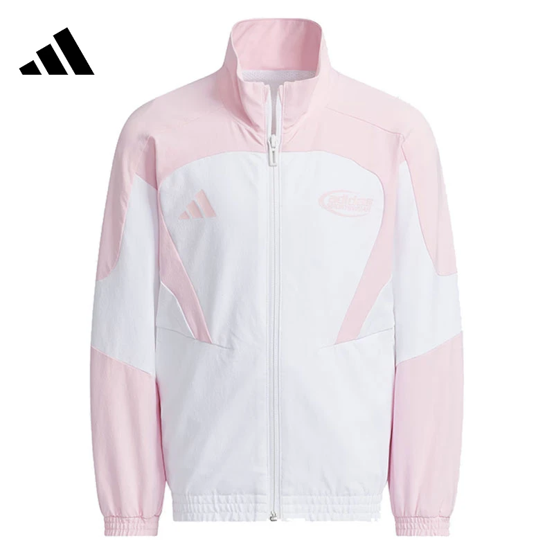 adidas阿迪达斯小童LK WV JKT梭织无帽外套JN1750