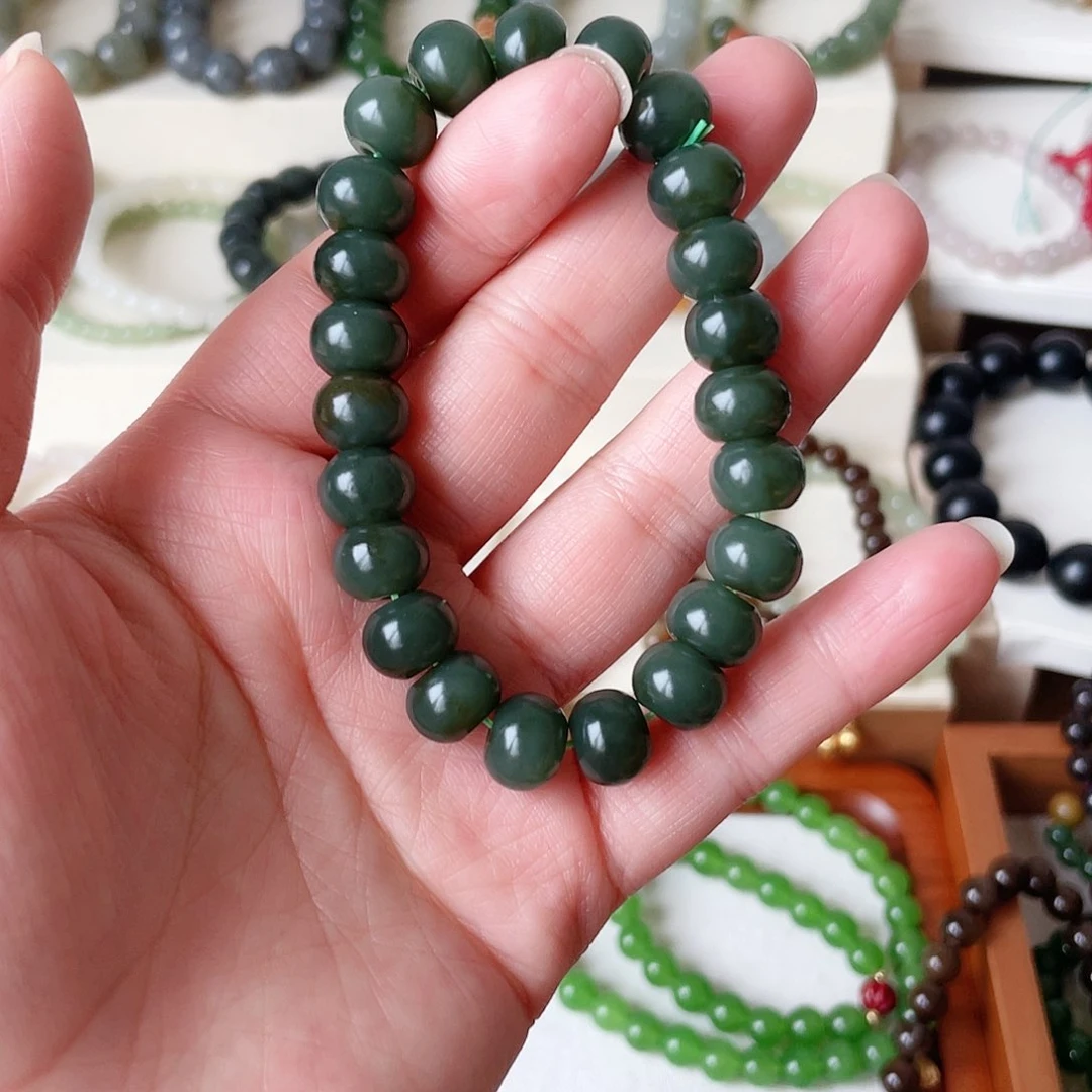 和田玉手串未镶嵌福利款不退换