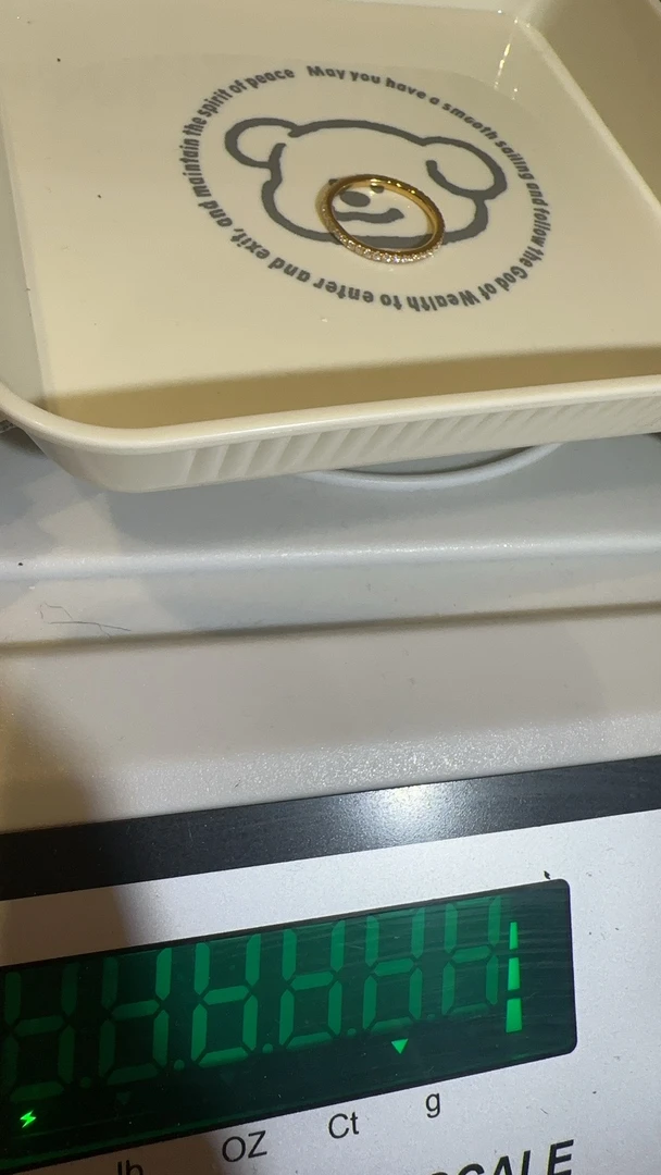 足金精品工艺戒指