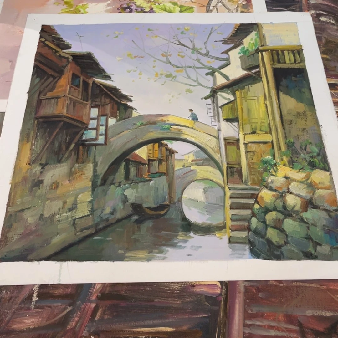 油画油画作品入选60.60