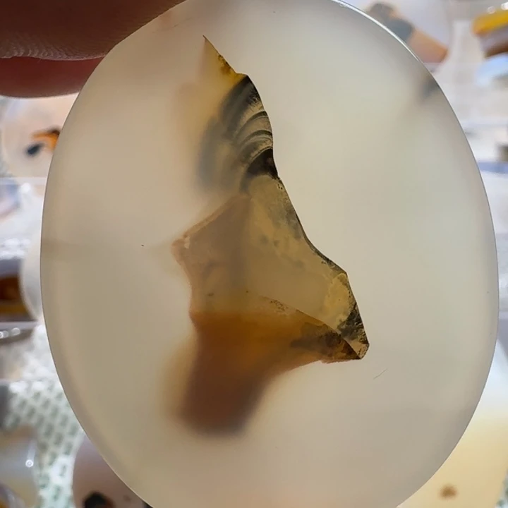 玛瑙/玉髓未镶嵌项链