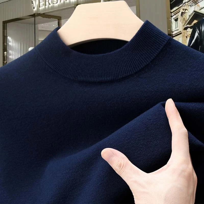 港口尾货【限购2单·少量现货】意大利轻奢时尚男士可机洗针织毛衣