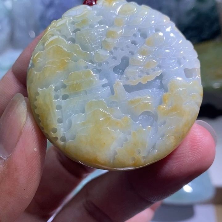 【闪购商品】翡翠未镶嵌颈饰111111111111