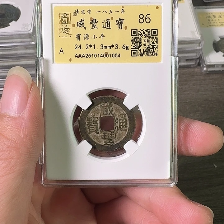 铜A闻博文化咸丰通宝