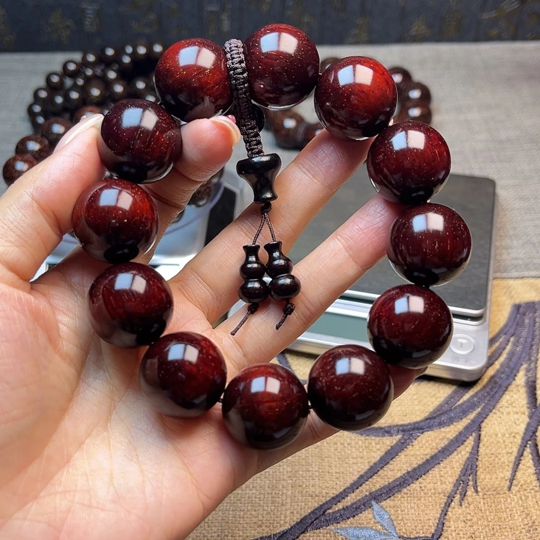 檀香紫檀（小叶紫檀）2.0 12颗带星