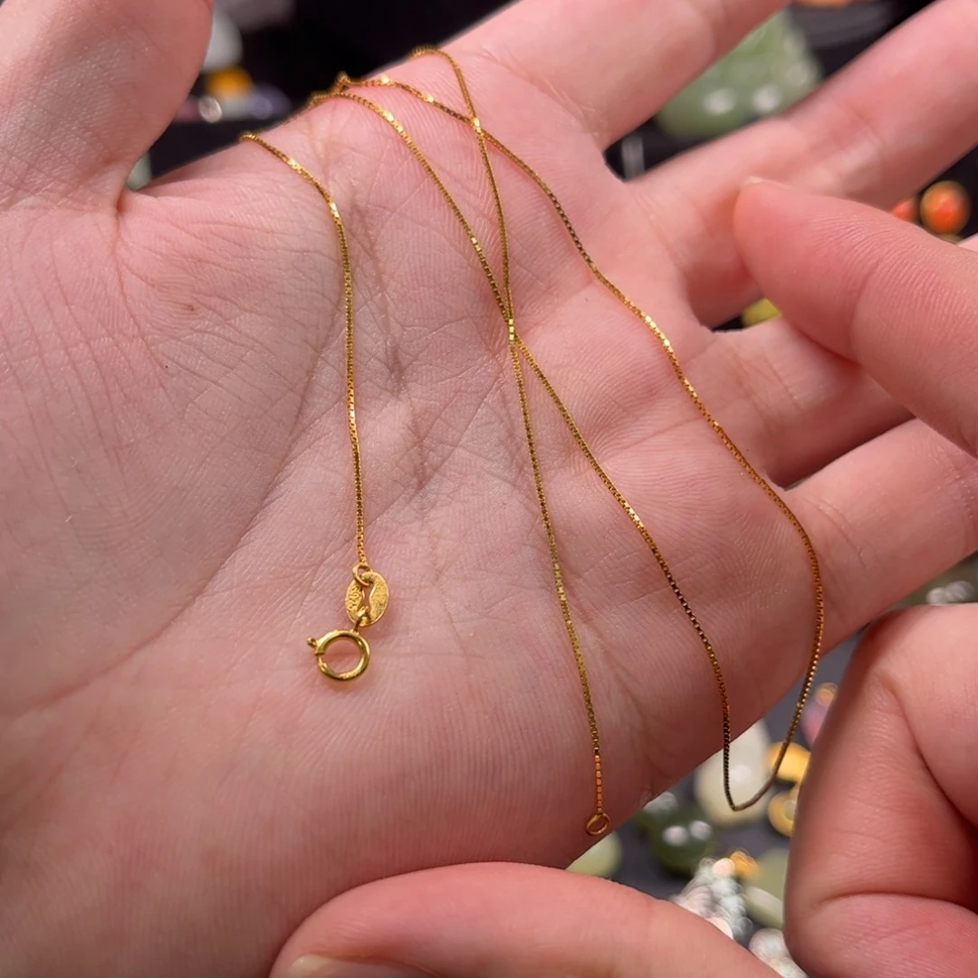 颈饰银S925镶嵌和田玉