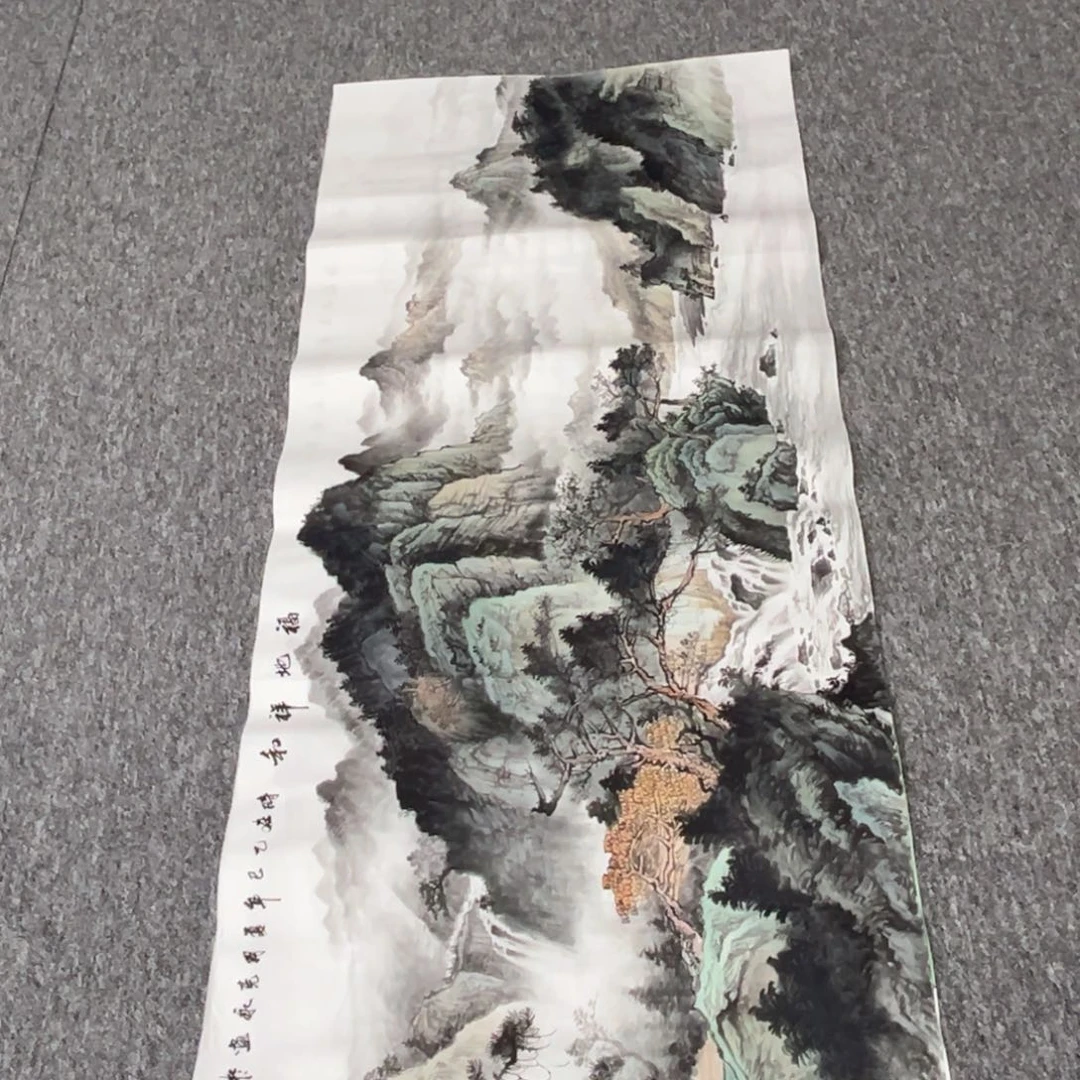 国画纯手绘字画宣纸