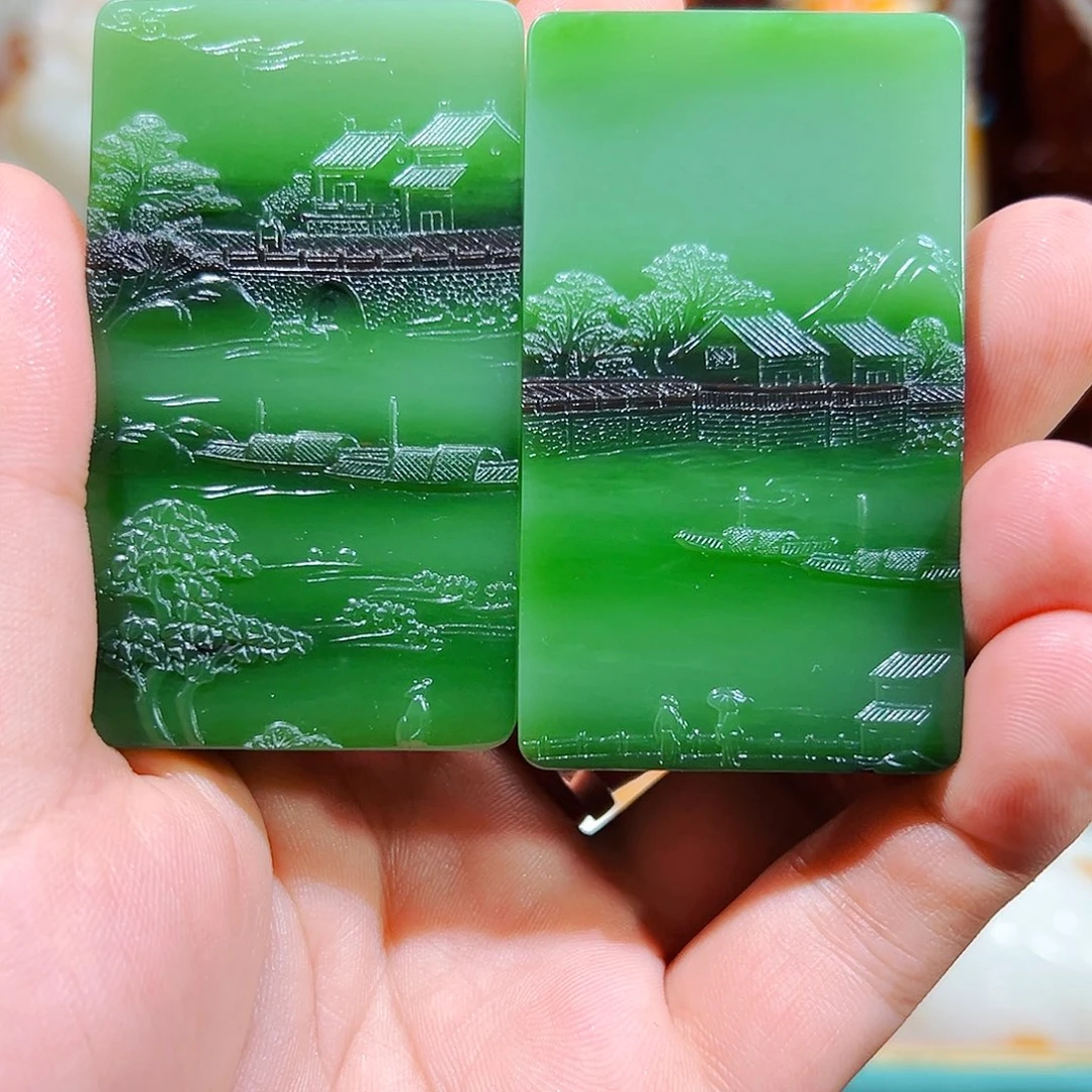 老***孟颈饰未镶嵌和田玉