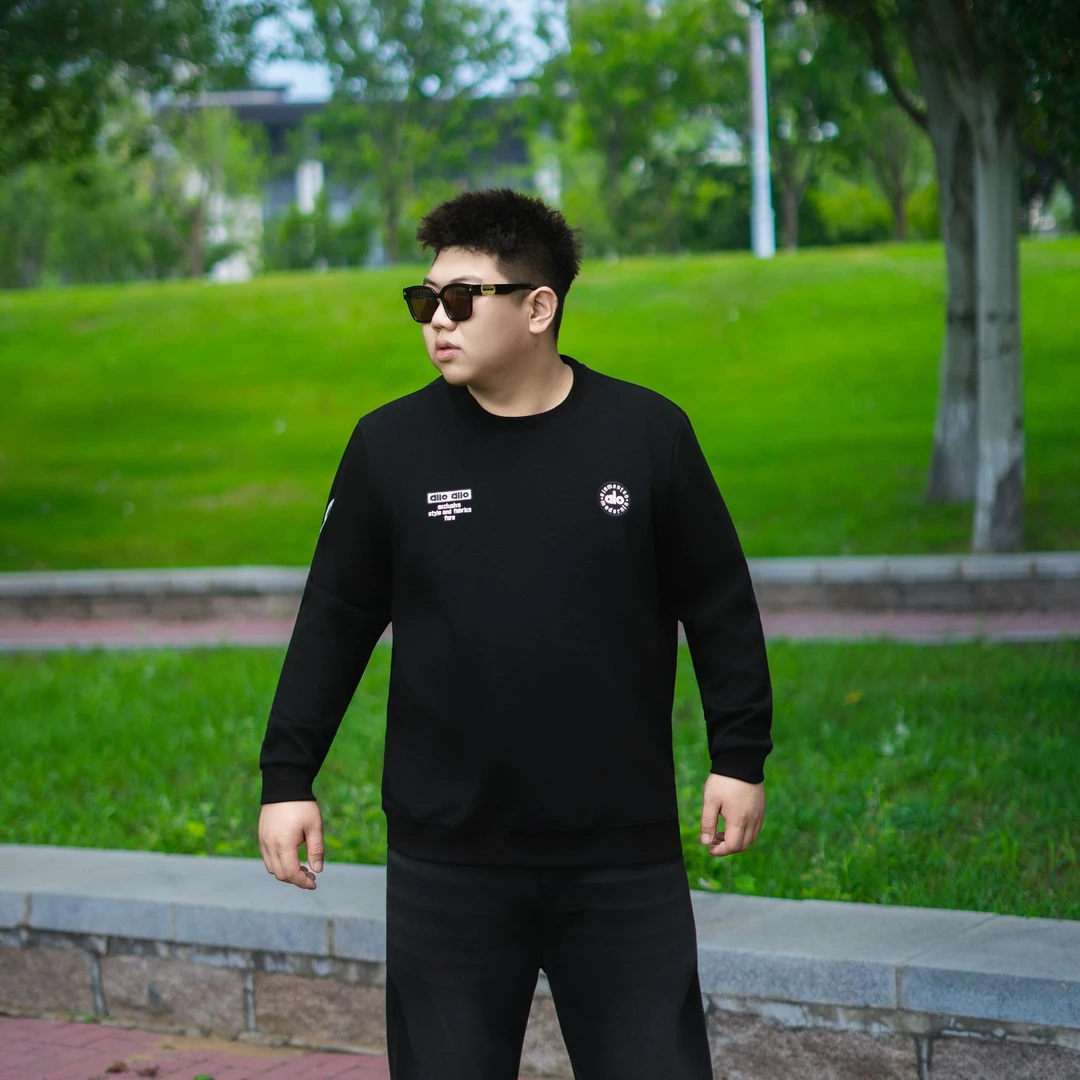 大码男装 秋季上新 时尚潮流 百搭卫衣72668