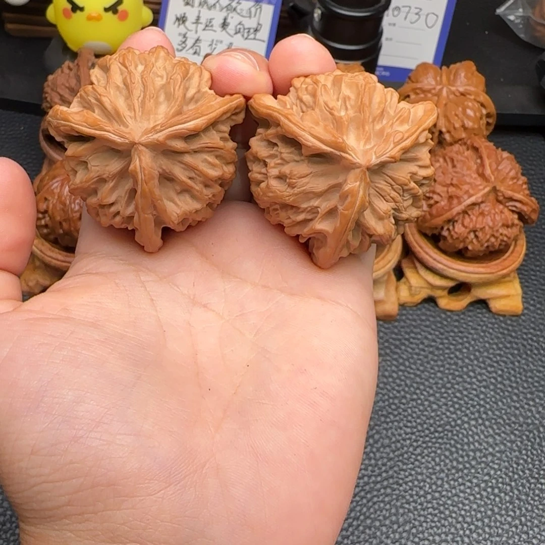 把件文玩核桃秦闷三棱 42尺寸