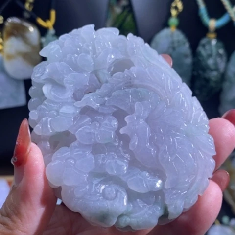 【闪购商品】颈饰未镶嵌翡翠凤凰