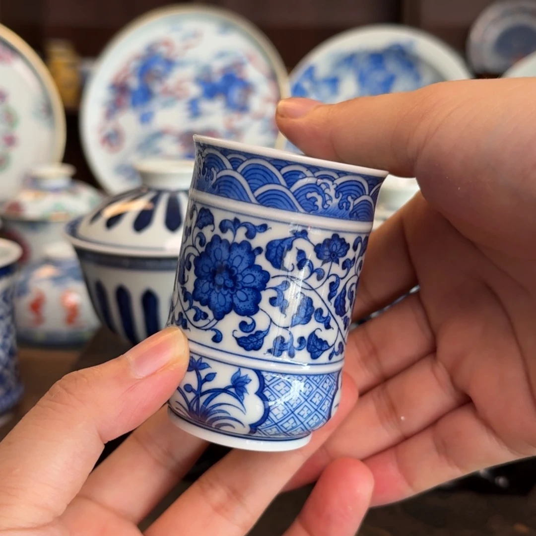 茶***后纯手工手绘陶瓷茶具