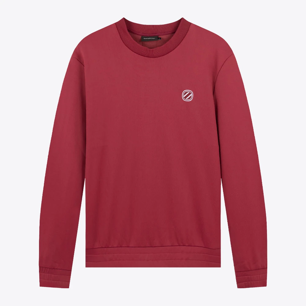 ERMENEGILDO ZEGNA EZ杰尼亚简约男圆领套头卫衣N6ML0-110-612