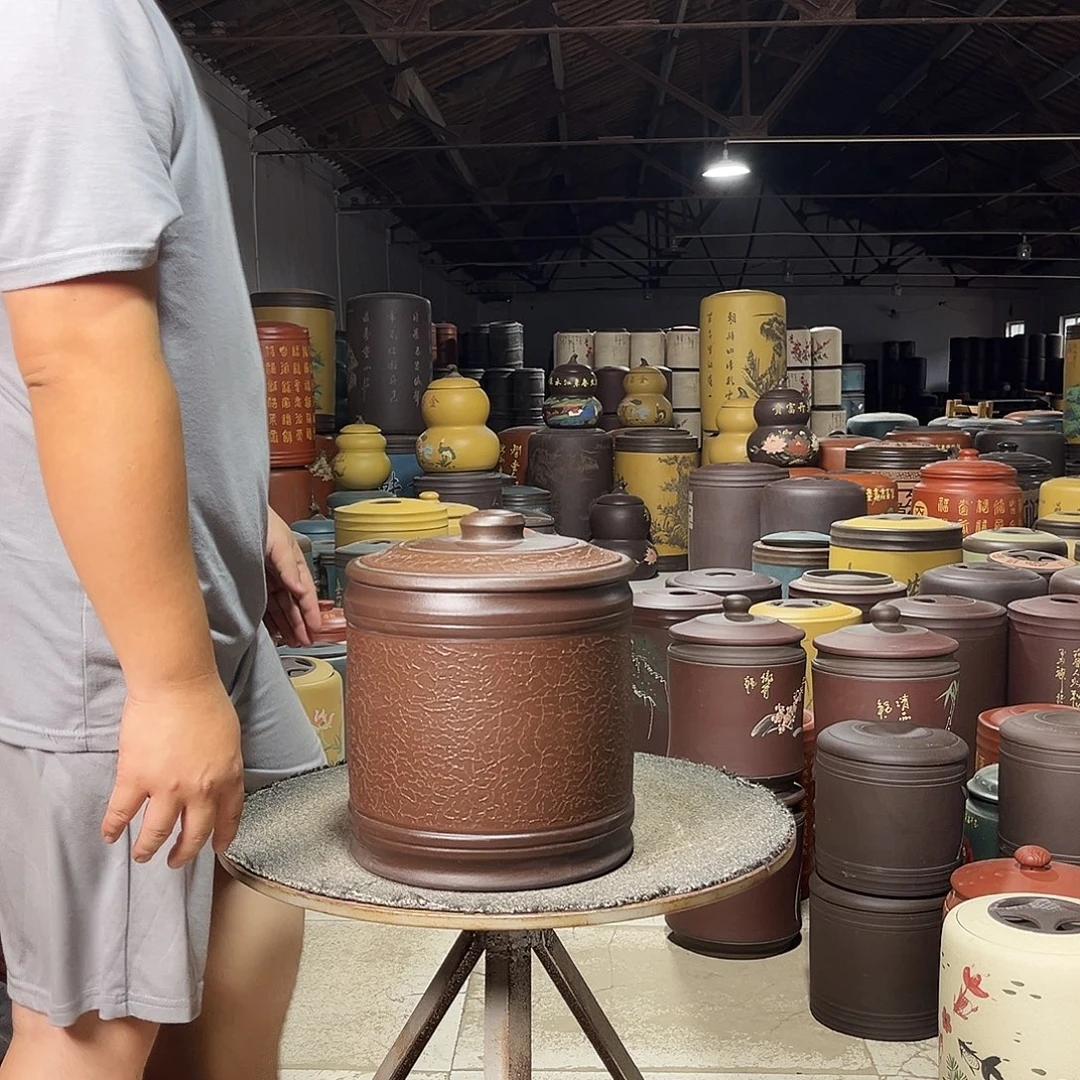 紫砂茶叶罐茶叶罐