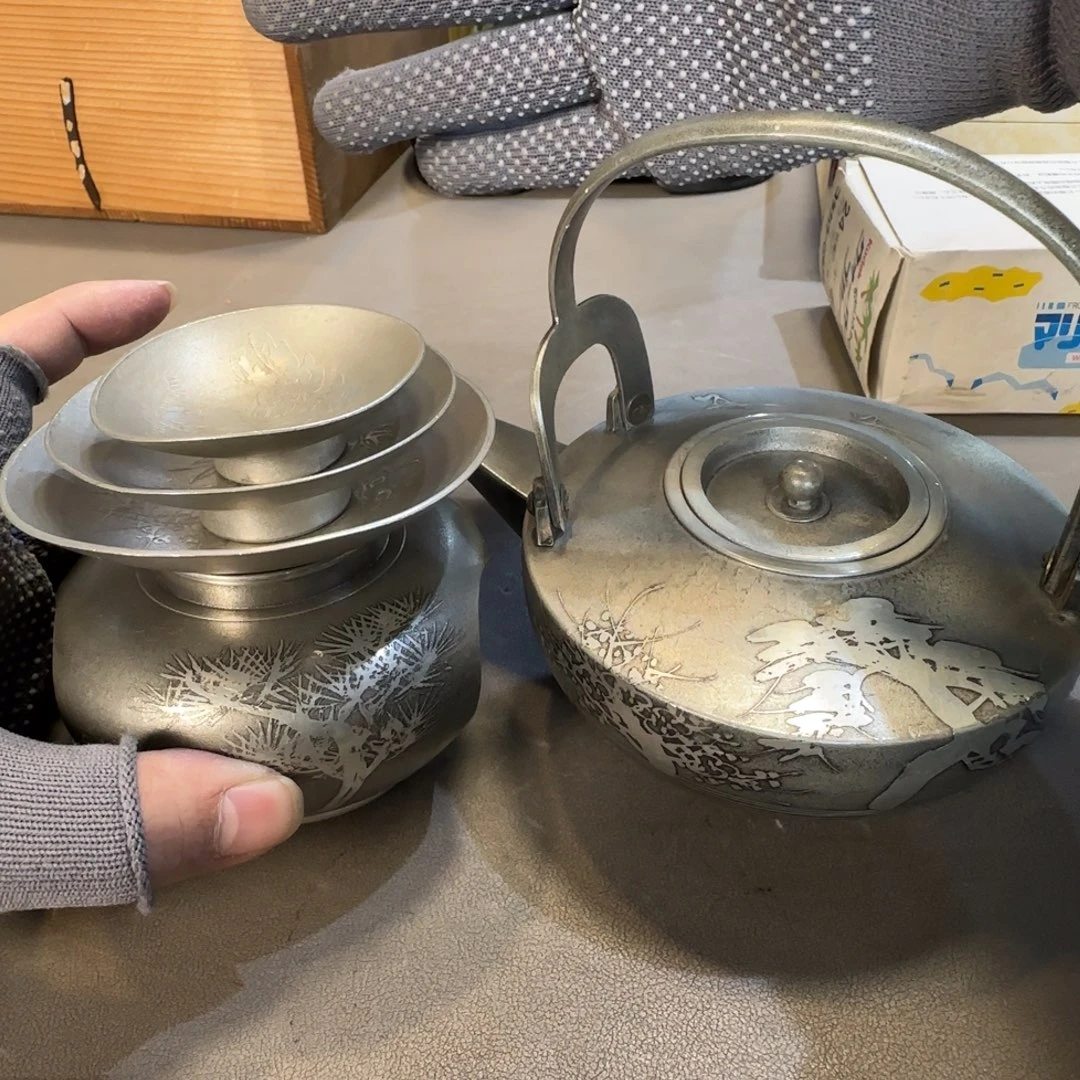 锡中古美术装饰工艺品