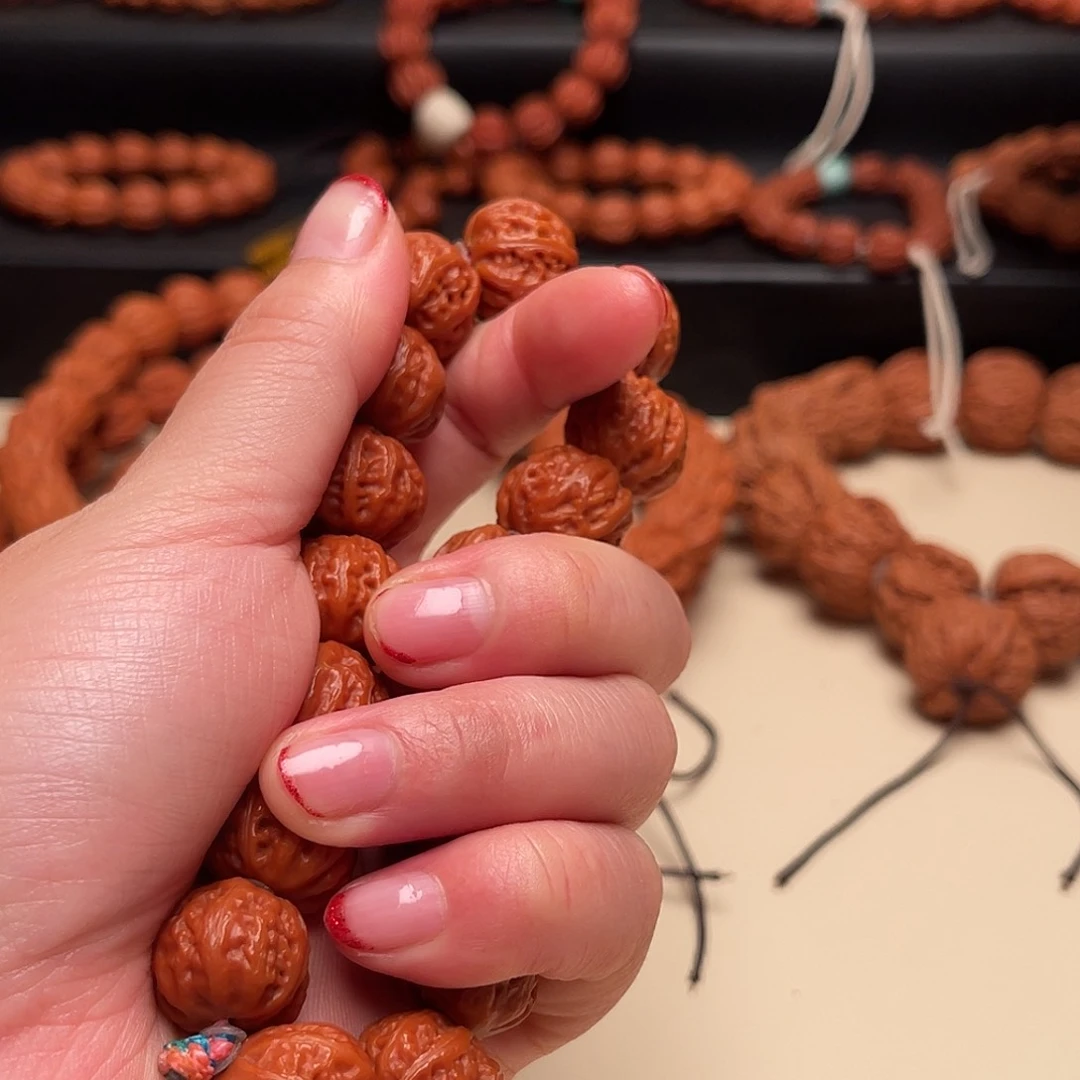 文玩核桃把件瑞****?京八棱