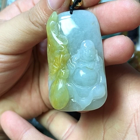 翡翠未镶嵌颈饰天然缅甸翡翠a货