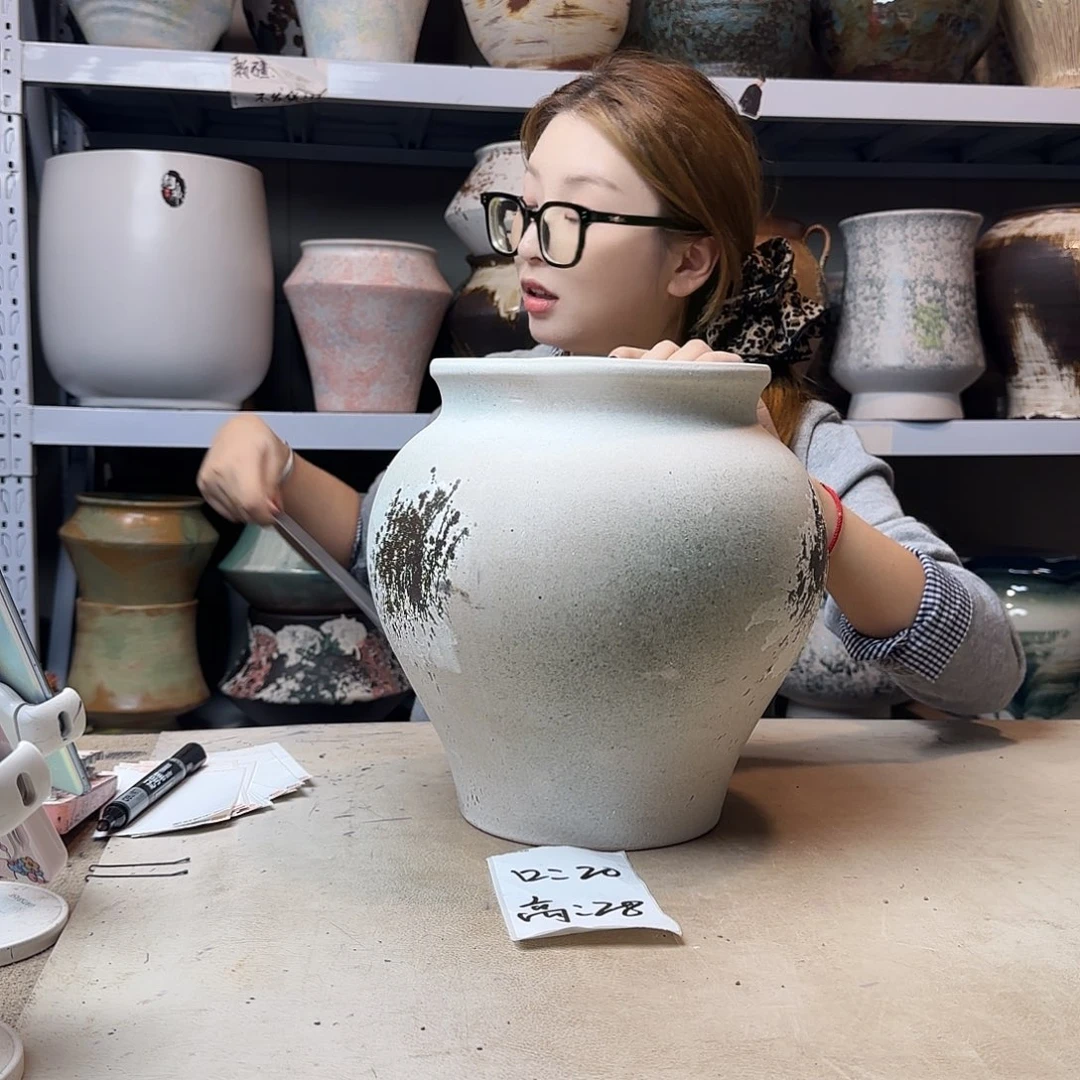 20@28 紫砂花盆尺寸