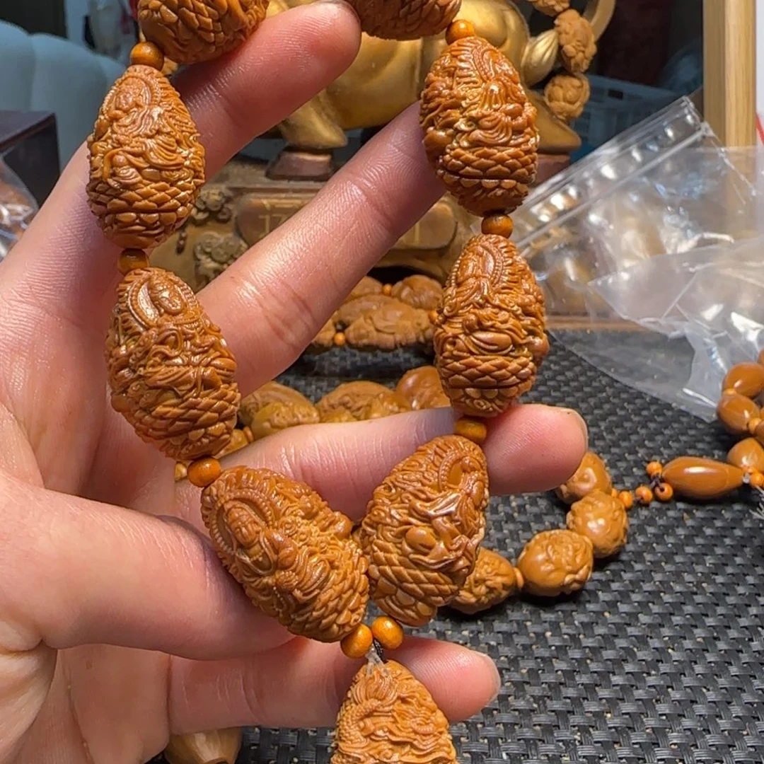 橄榄核手串/手链九龙观音