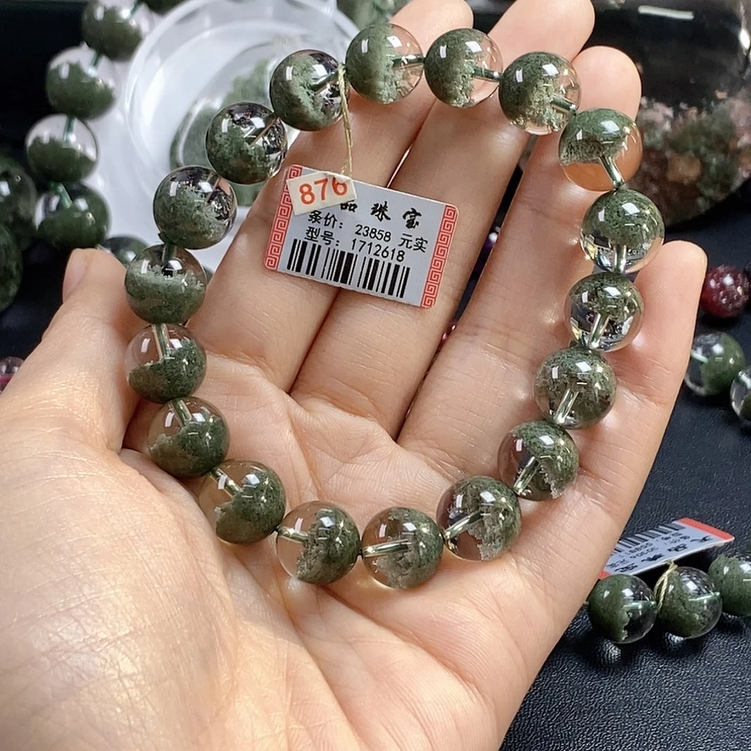 手链水晶未镶嵌绿幽灵1712618