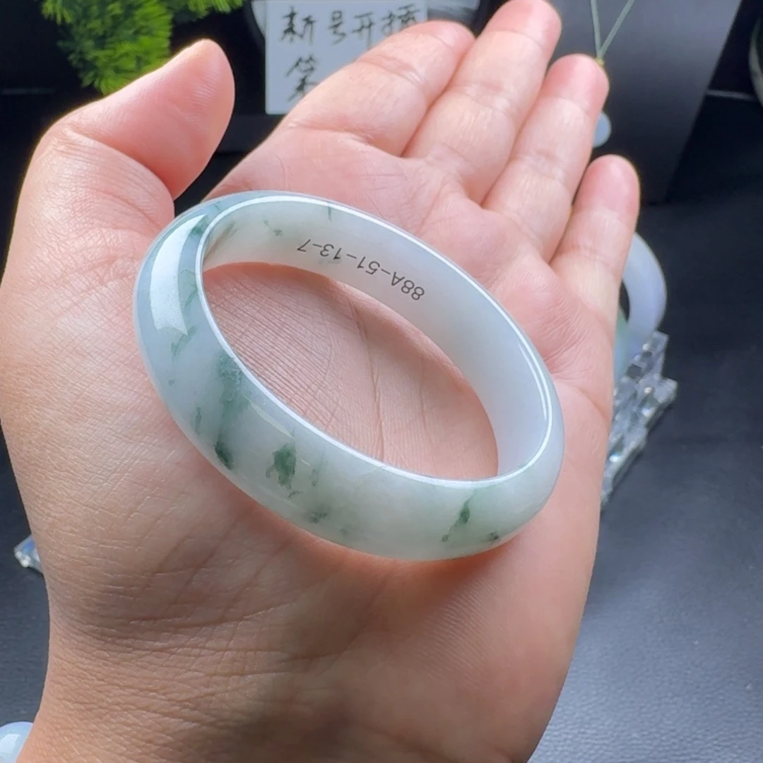 定制翡翠未镶嵌天然翡翠48小时鉴赏