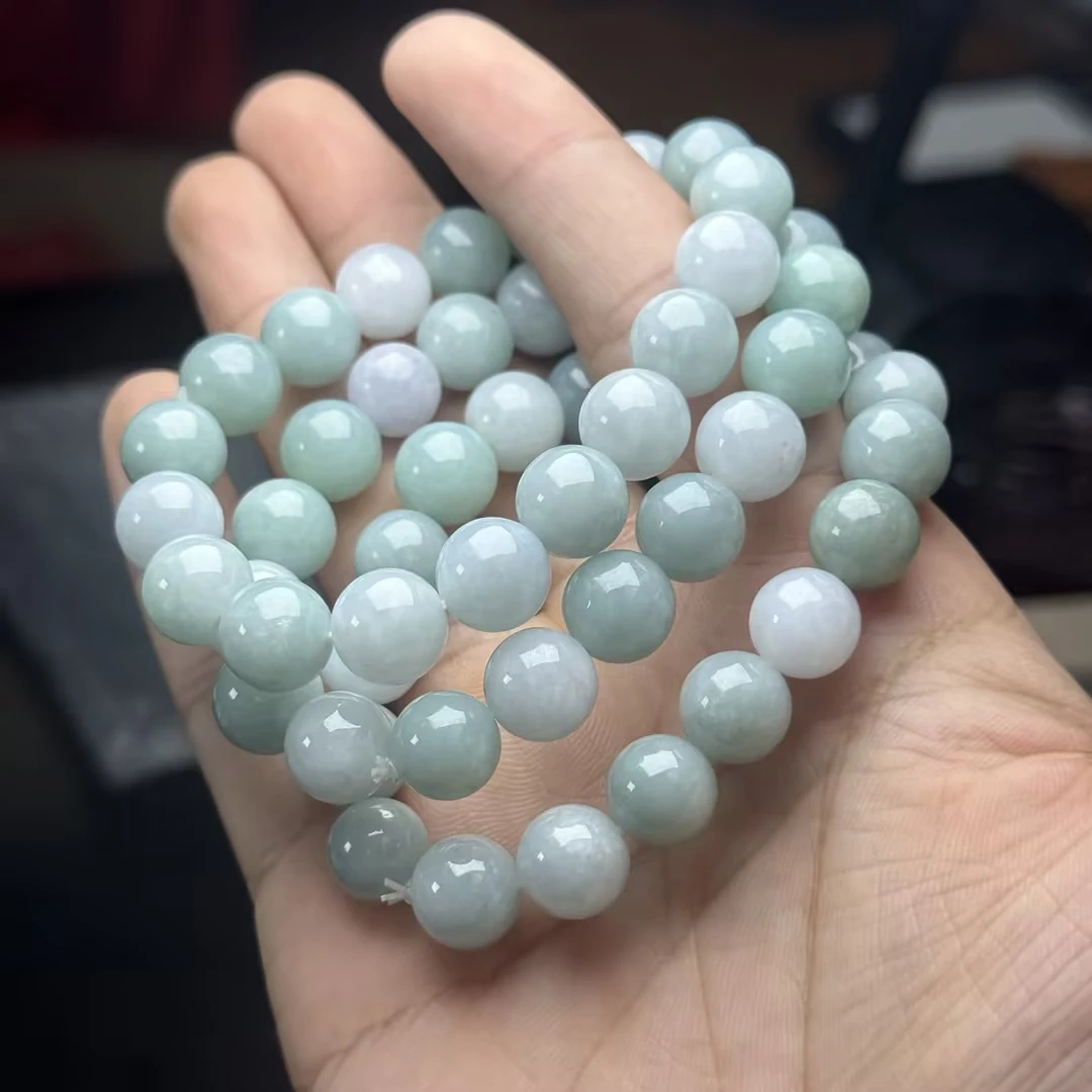 天然A货翡翠YC/H2411110005手串（多样性发货一串）