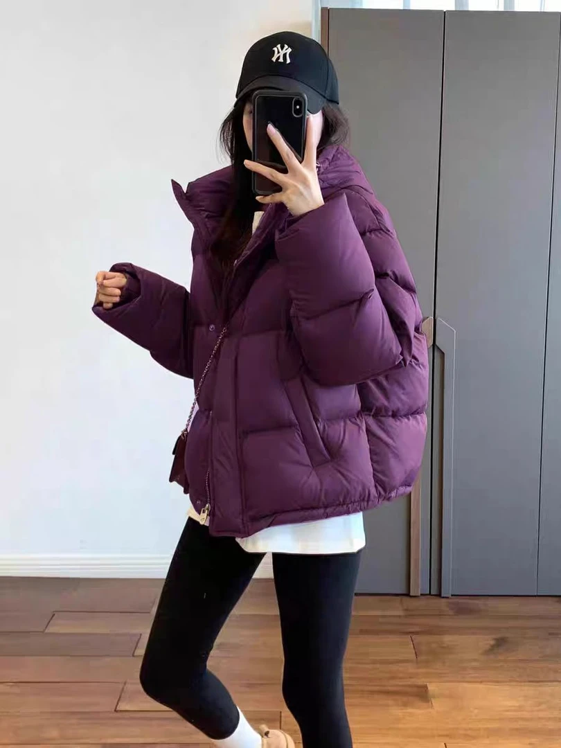 女装秋冬加厚浮力外套，轻飘温暖时尚单品~