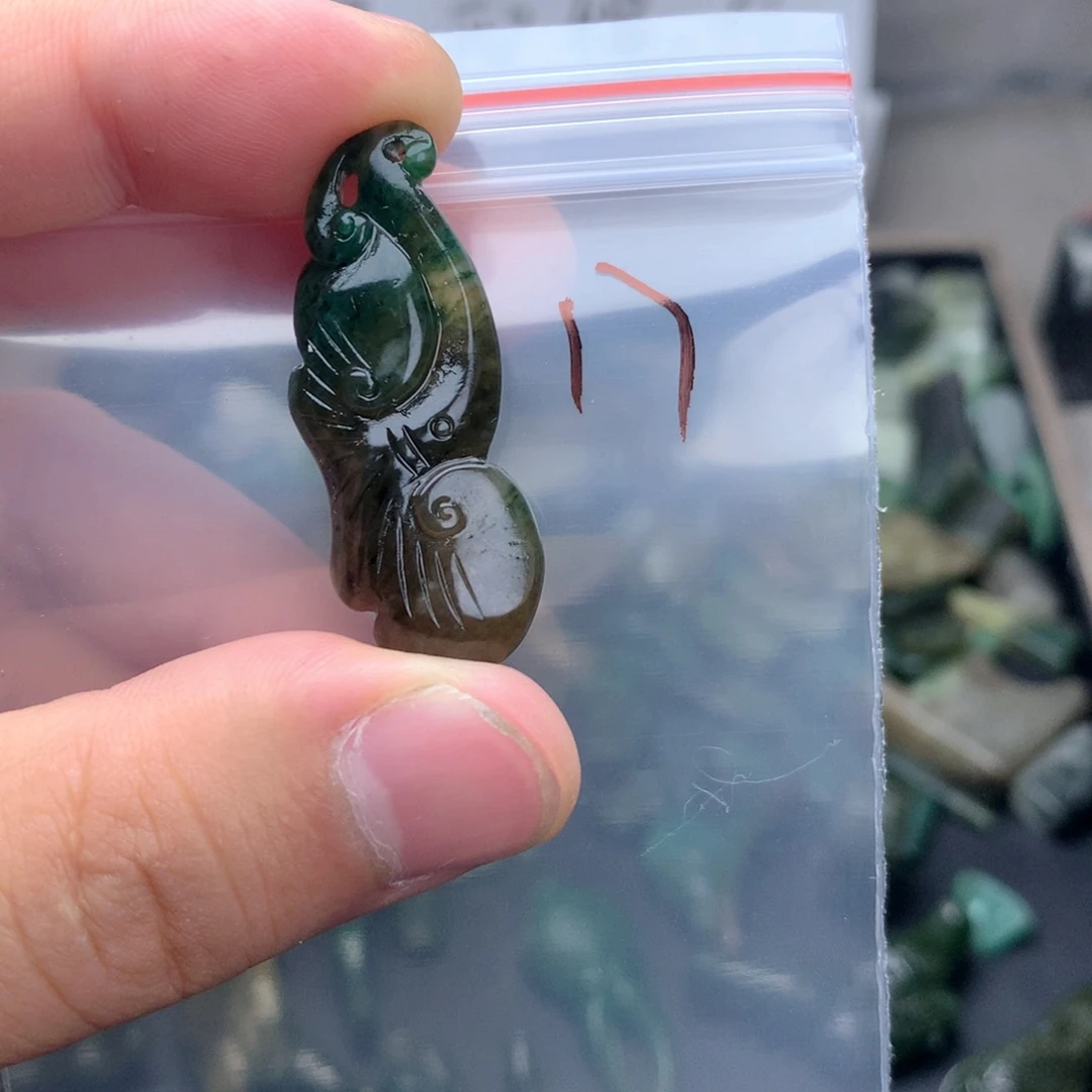 未镶嵌独山玉珠宝半成品