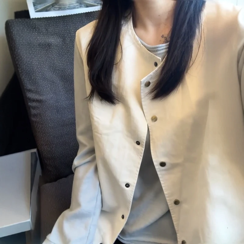 博主推荐!韩系简约百搭马甲背心女早秋针织衫叠穿宽松马夹外套