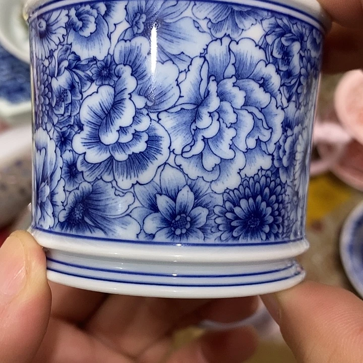 摆件陶景德镇陶瓷主人杯2344