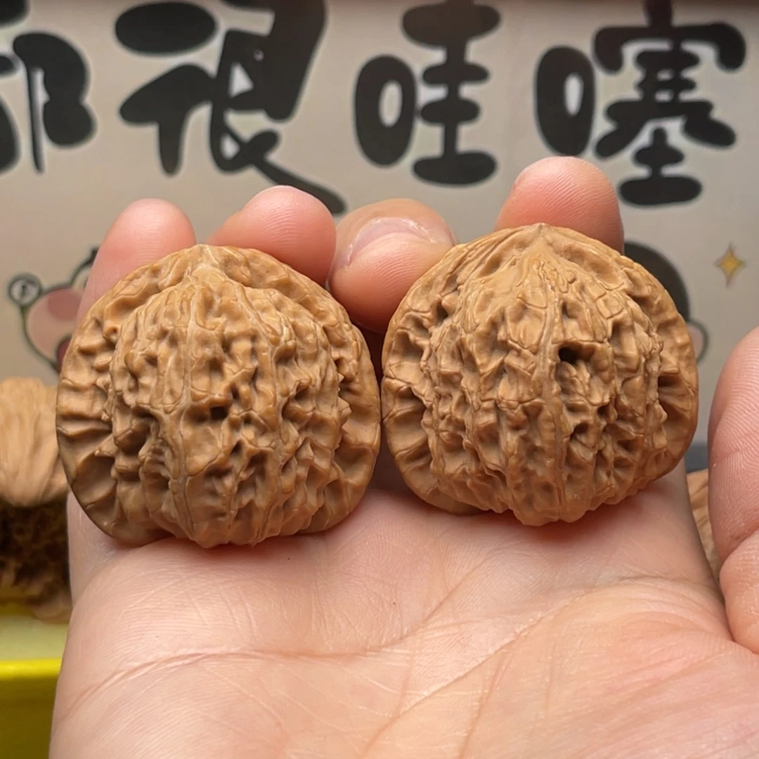 吊坠文玩核桃38白狮子