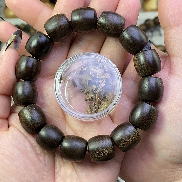 沉香沉香碎屑用****我越南芽庄白棋楠1.4桶珠