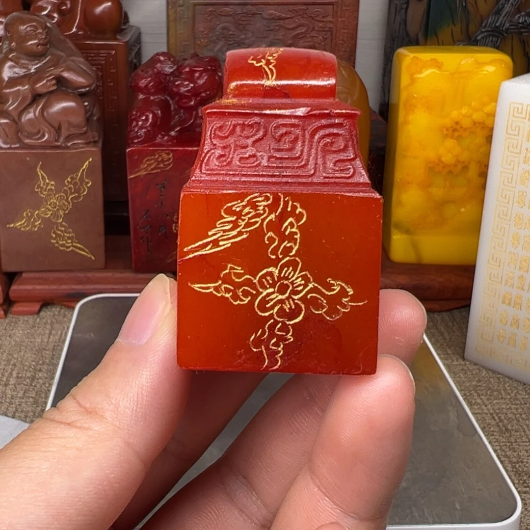 寿山石印石精品印章
