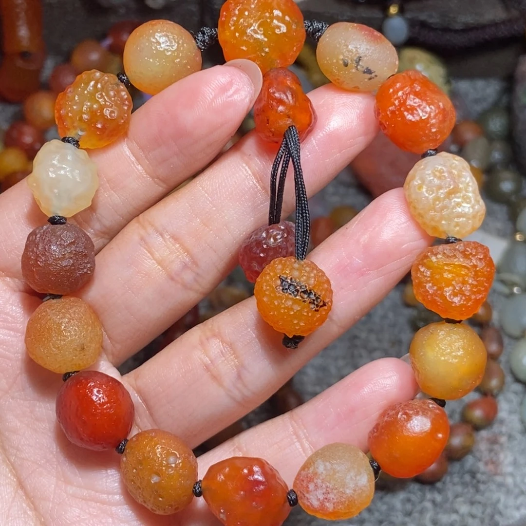 未镶嵌玛瑙/玉髓珠宝半成品