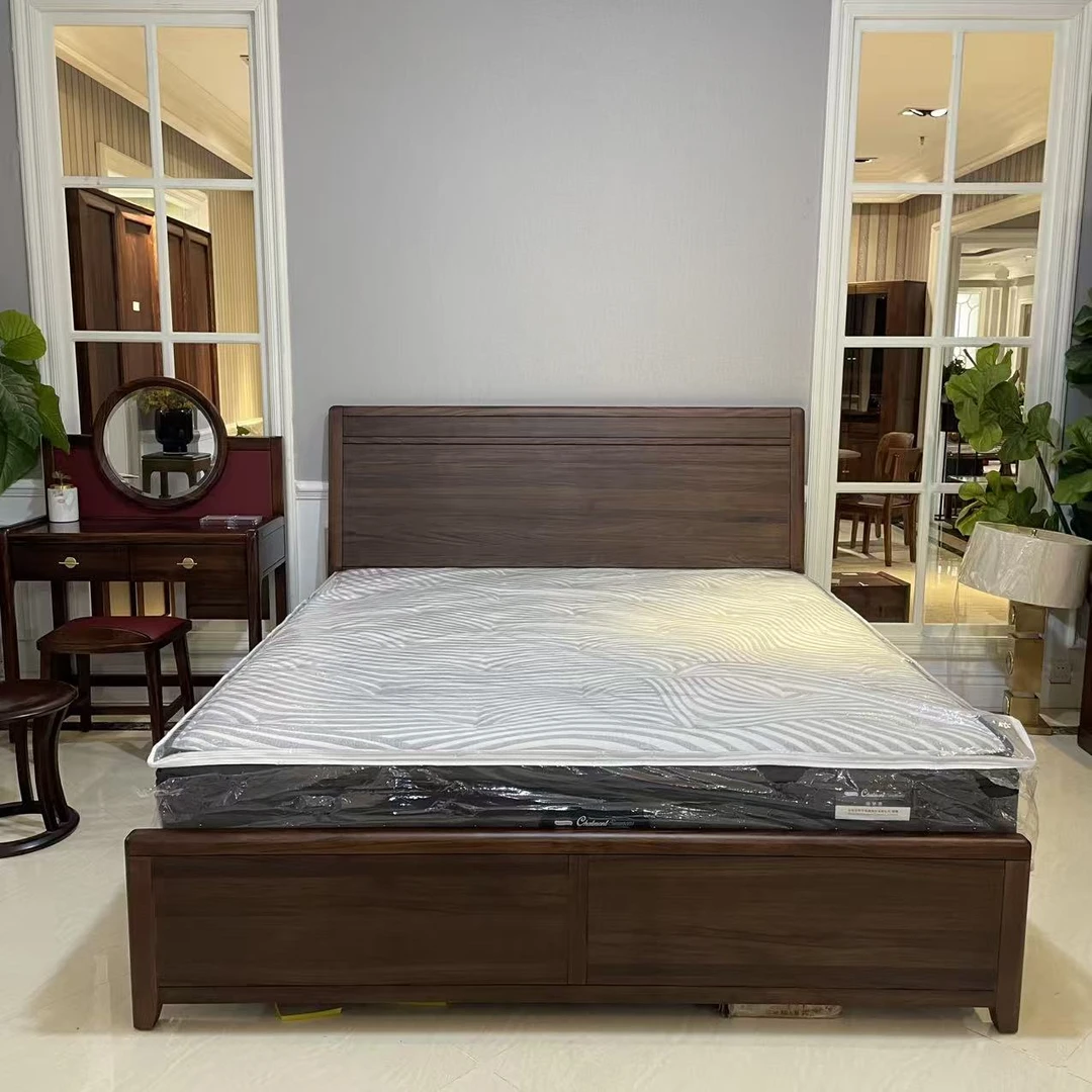 DF-02 实木大床【内径1.8*2米】外径2200*1830*1200