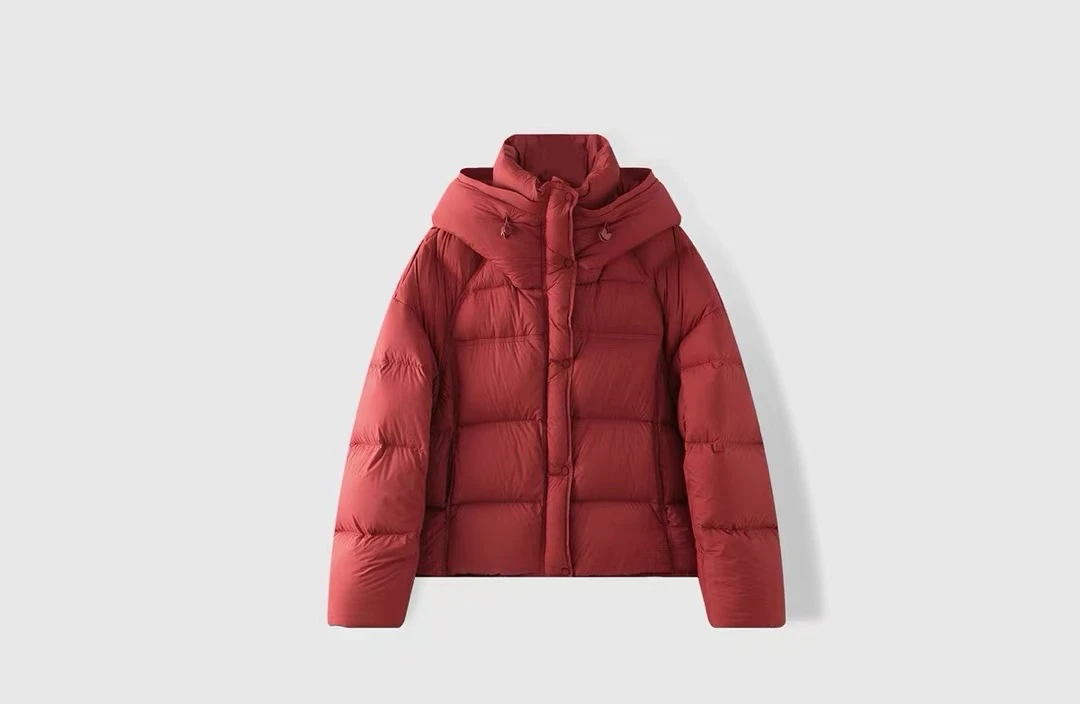 【董事长专属】2025新款白鹅绒时尚休闲连帽羽绒服百搭6088款